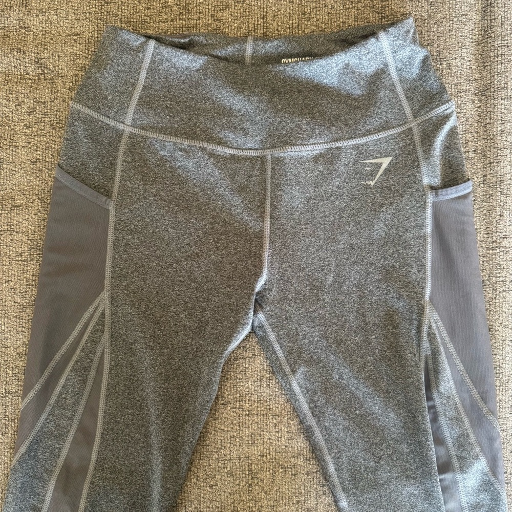 Gymshark Heather Gray Leggings - Picture 5 of 8